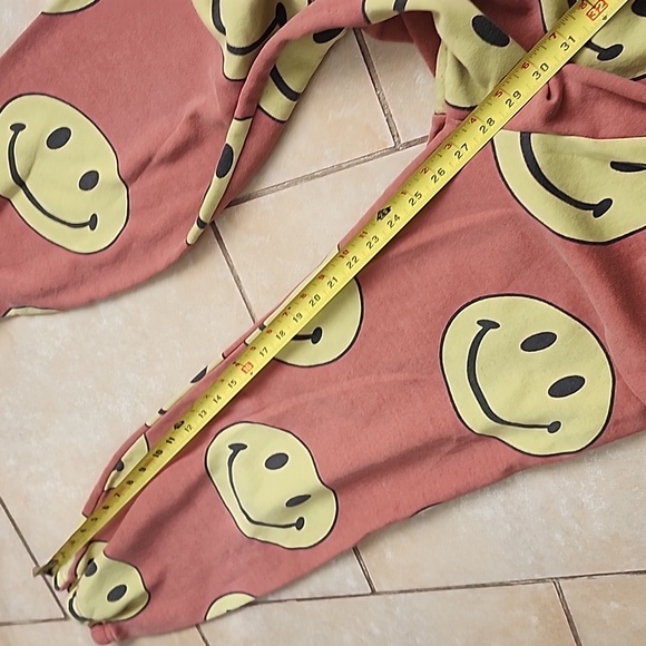 Aviator Nation Joggers Smiley Repeat Size Large Fit More Like Medium - Picture 8 of 12
